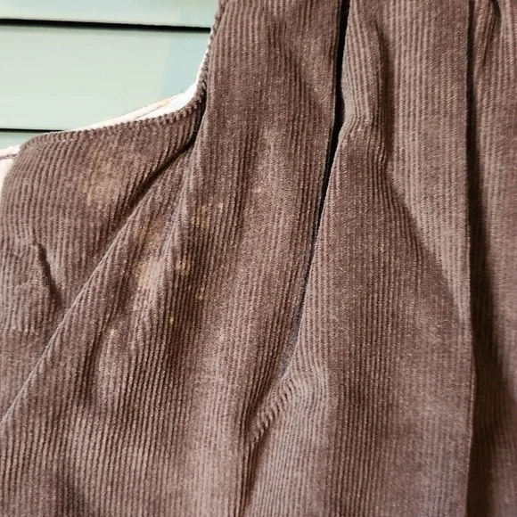 Jacadi Paris Dark Brown Jumpsuit with Pink Floral Embroidery - Picture 9 of 11